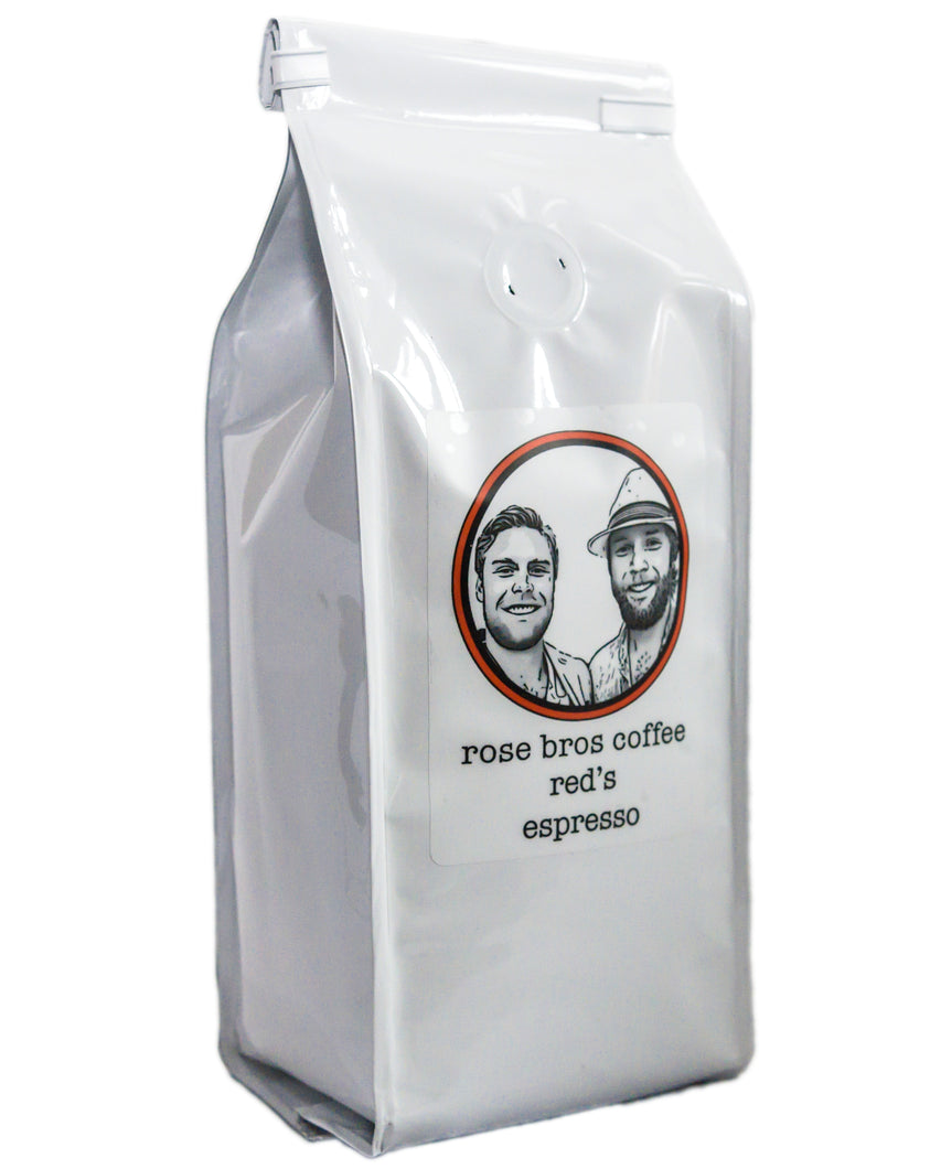 5 lb. Bag - Rose Bros Coffee, Red's Espresso
